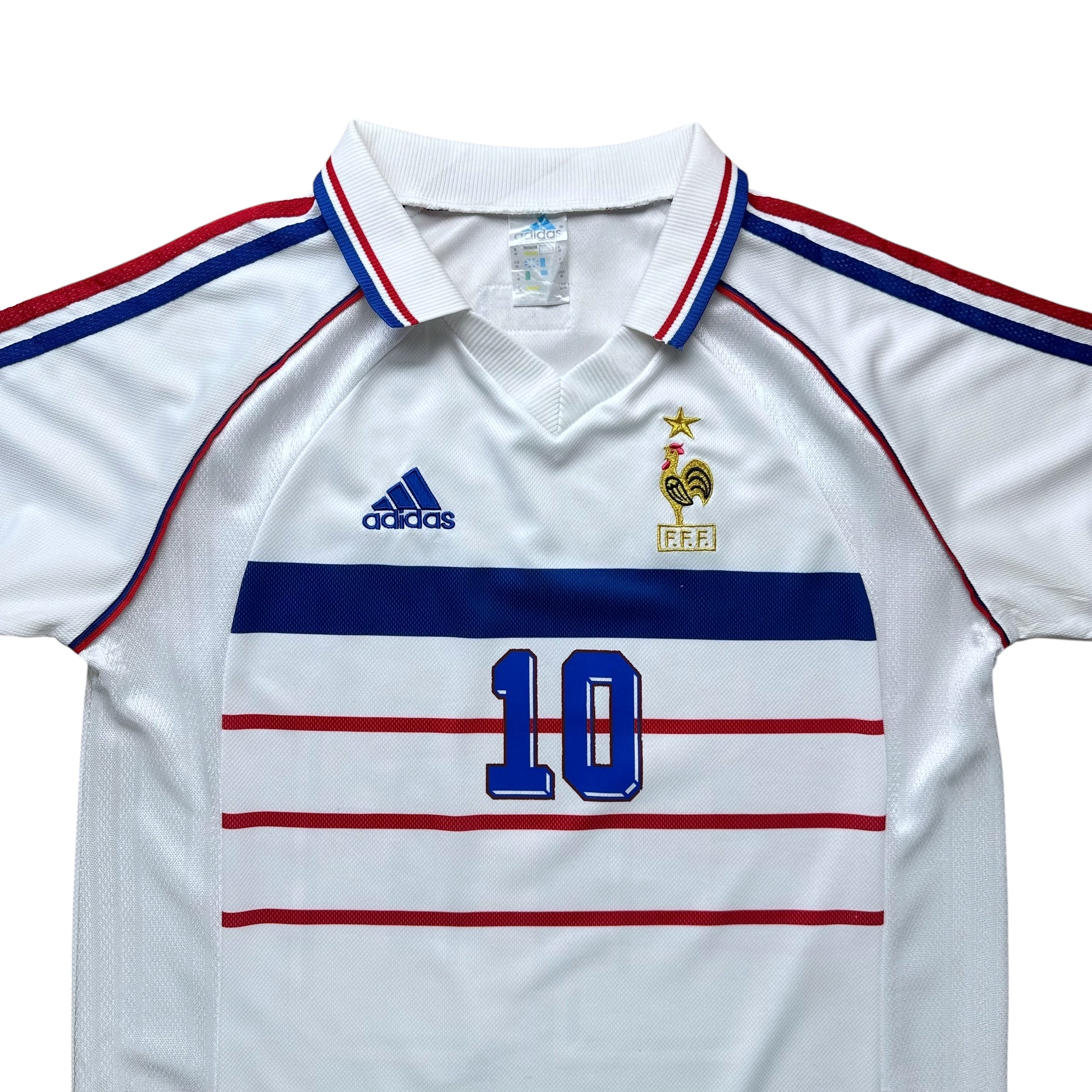France 1998 Away Shirt (M) Zidane #10